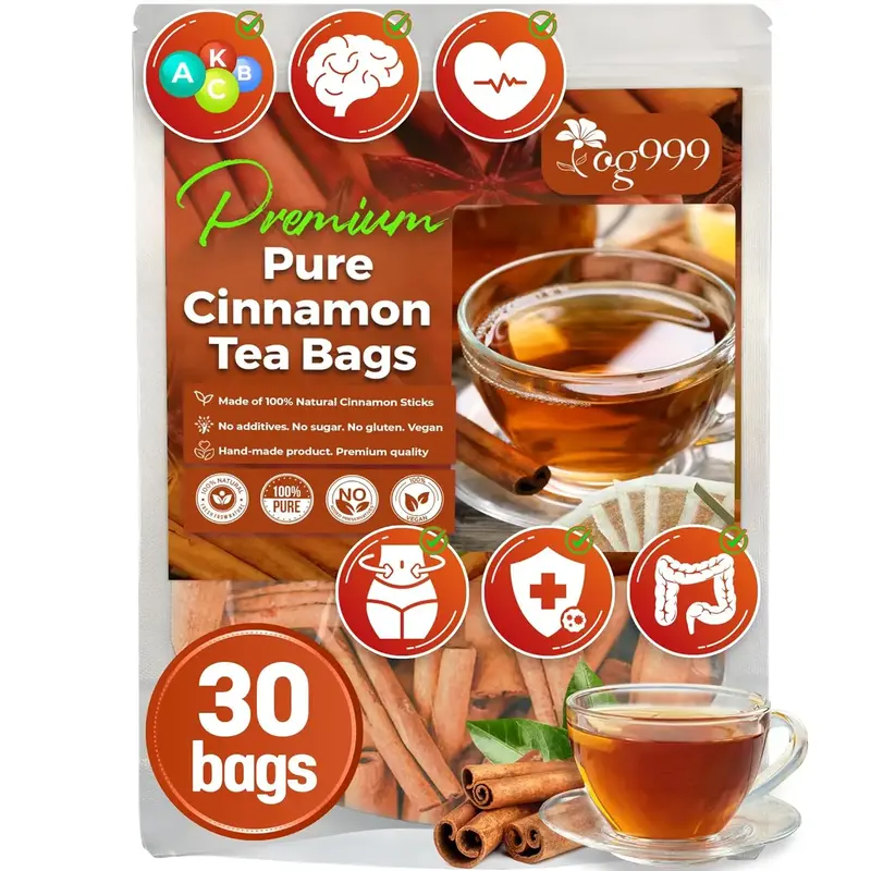 Special Cinnamon Tea, 100% Natural & Pure Cinnamon. Cinnamon Herbal Tea. Cinnamon Stick Herbal Spice Beverage