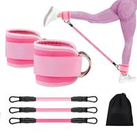 Ankle Resistance Bands, Ankle Bands for Working Out with Cuffs, Resistance Bands for Leg Butt Training Workout Equipment for ...