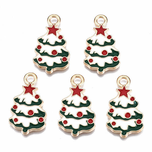 Alloy Enamel Pendants