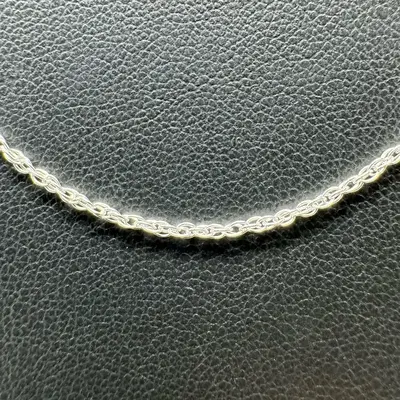 18” Sterling Silver Chain Necklace