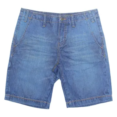 DKNY Mens Denim Shorts Blue M W32