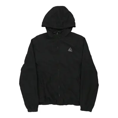 Reebok Jacket - Medium Black Nylon