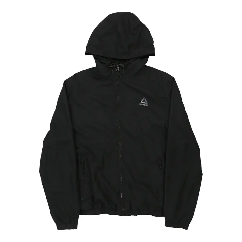 Reebok Jacket - Medium Black Nylon
