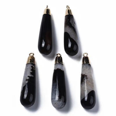Natural Agate Big Pendants