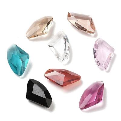 Pointed Back Glass Rhinestone Cabochons