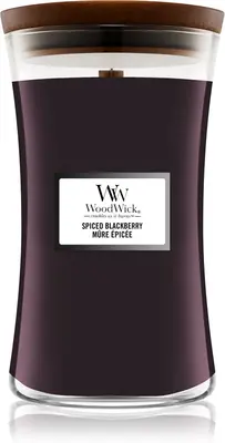 Woodwick Vase (Spicy Blackberry) - Scented Candle - 609.5 g