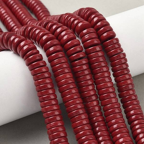 Dyed Natural Magnesite Beads Strands
