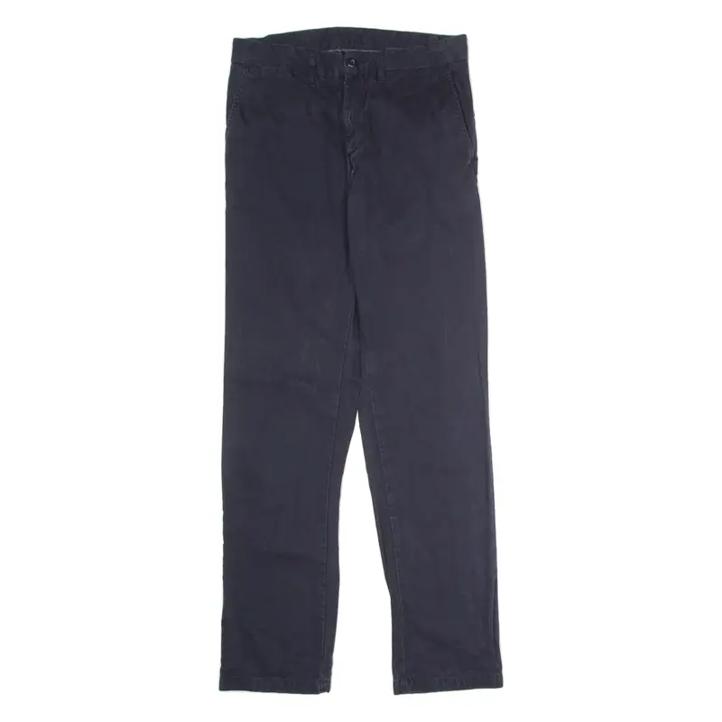 CARHARTT WIP Johnson Chino Mens Twill Trousers Blue Regular Straight W28 L32