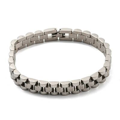 Non-Tarnish 304 Stainless Steel Thick Link Chain Bracelet