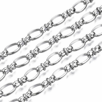 Tarnish Resistant 304 Stainless Steel Oval Link Chains