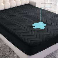 NTBAY Waterproof Mattress Protector, 100% Waterproof Fitted Sheet, Quilted Fitted Mattress Cover - Machine Washable - Soft An...