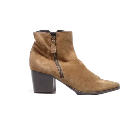 CLARKS Ankle Boots Brown Suede Womens UK 5