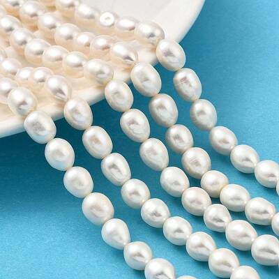 Natural Cultured Freshwater Pearl Beads Strands