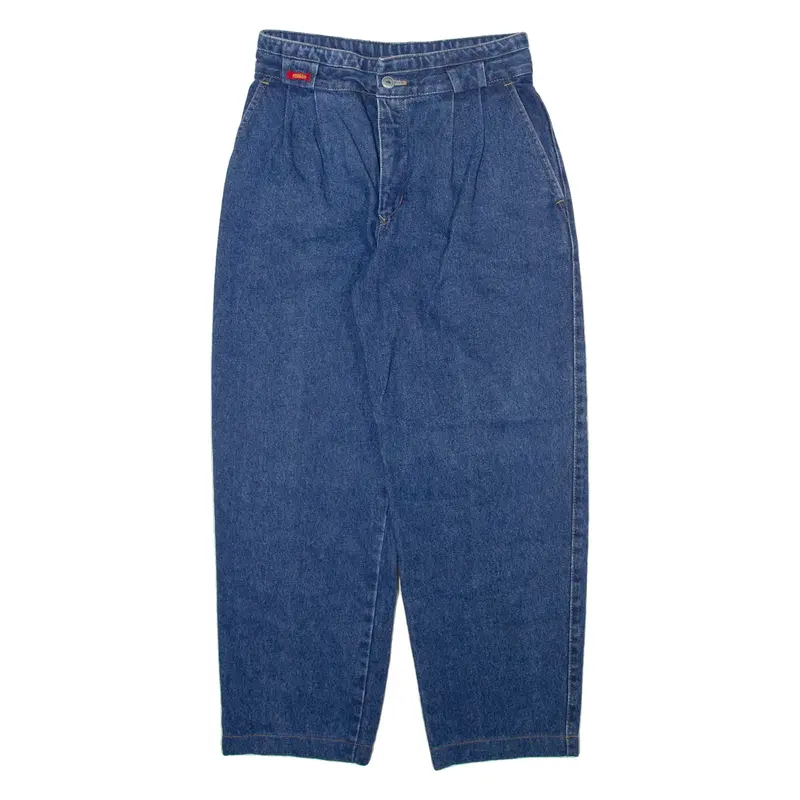 PIONEER Womens Jeans Blue Relaxed Tapered W26 L26