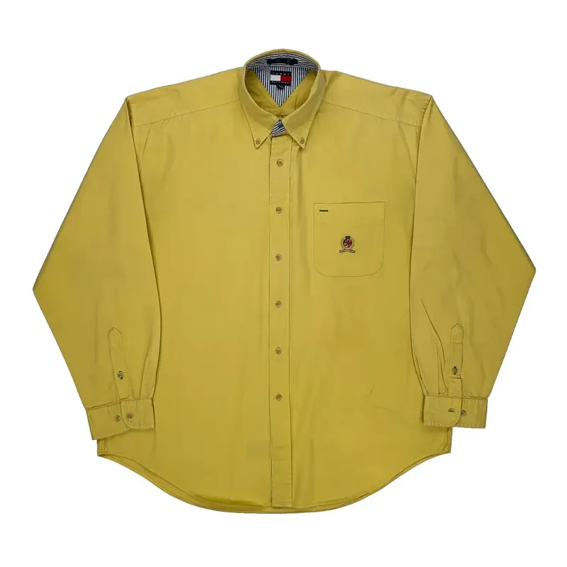 Tommy Hilfiger Shirt - XL Yellow Cotton