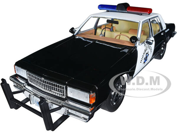 1989 Chevrolet Caprice Police Black and White \