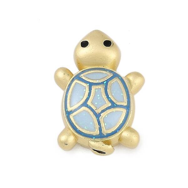 Rack Plating Alloy Enamel Beads
