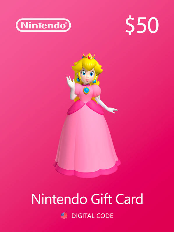 Nintendo Gift Card 50 USD USA | Nintendo