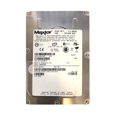 8D073J002495E Maxtor 73.5GB Ultra-320 SCSI 10000 3.5-inch 8MB Hard Drive