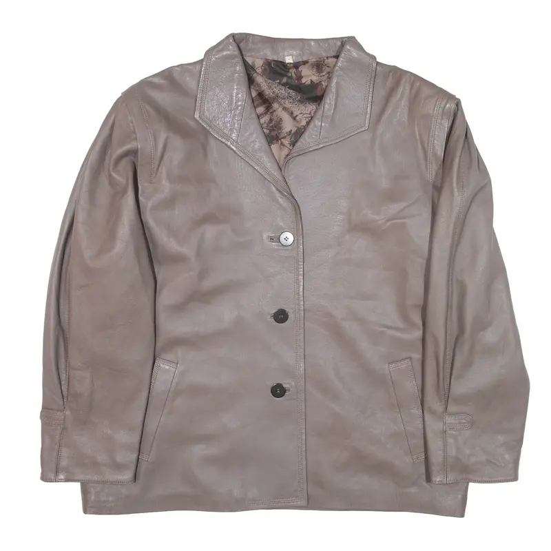 AGNUS Lined Jacket Brown Womens 2XL