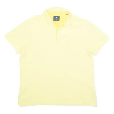 PIERRE CARDIN Mens Polo Shirt Yellow XL