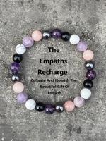 Amethyst & White Turquoise Stone Beaded Bracelet, Fashionable and Versatile Design Suitable for Wearing at Any Time, Gift for...