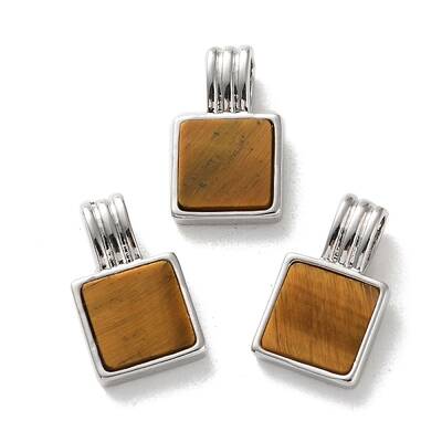 Natural Tiger Eye Pendants