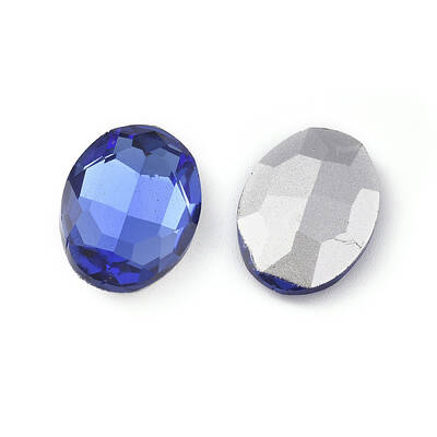 Glass Pointed Back Rhinestone