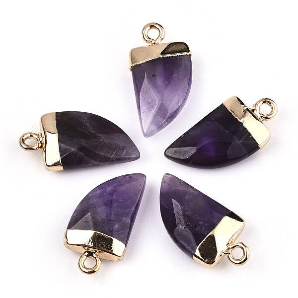 Natural Amethyst Pendants