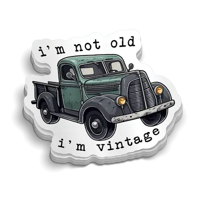 Vintage - Hard Hat Decal