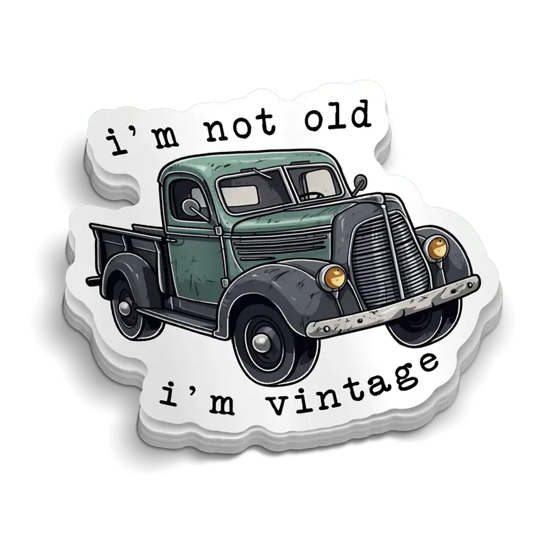 Vintage - Hard Hat Decal