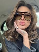Unisex Vintage Trendy Teardrop Aviator Sunglasses, Sunglasses for Women,  Retro Double Beam Sunglasses for Everyday Use, Fash...