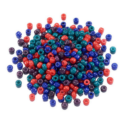 Opaque Glass Round Seed Beads