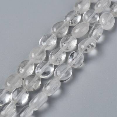 Natural Quartz Crystal Beads Strands
