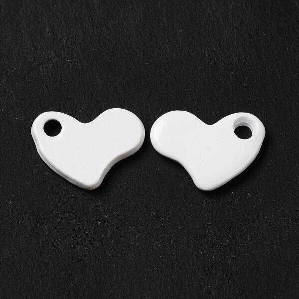 Spray Painted 201 Stainless Steel Charms