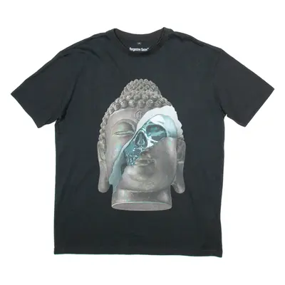 FORGOTTEN FACES Mens T-Shirt Black M