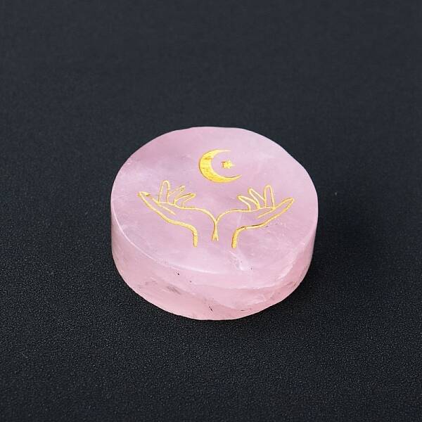 Natural Rose Quartz Display Decorations