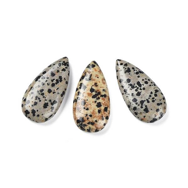 Natural Dalmatian Jasper Pendants