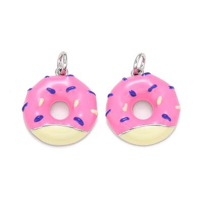 Brass Enamel Pendants