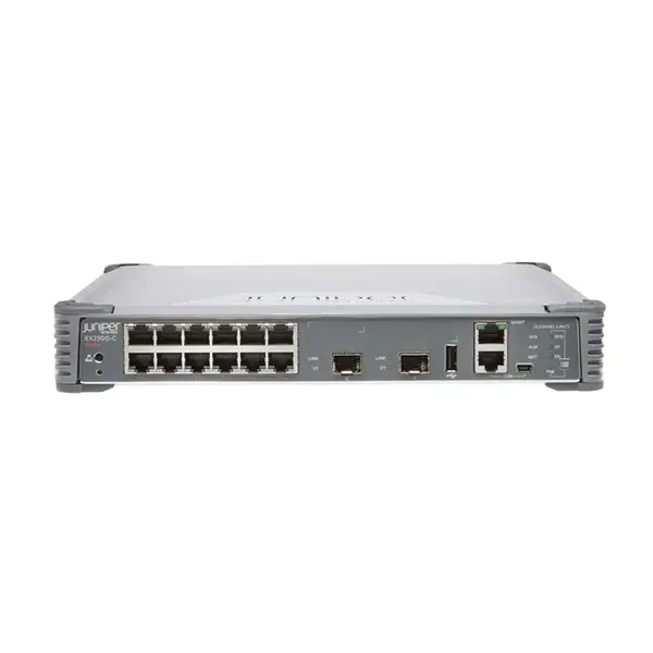 Juniper B-EX2300-C12P-3S-E | EX2300-C Compact Ethernet Switch - 12 Ports - Manageable - Gigabit Ethernet, 10 Gigabit Ethernet...