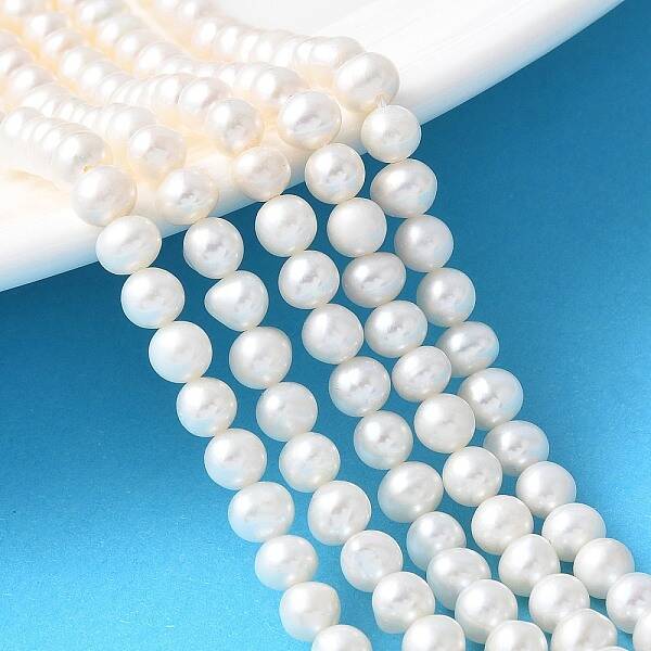 Natural Cultured Freshwater Pearl Beads Strands