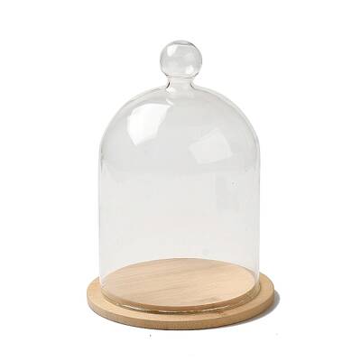 Clear Glass Dome Cover