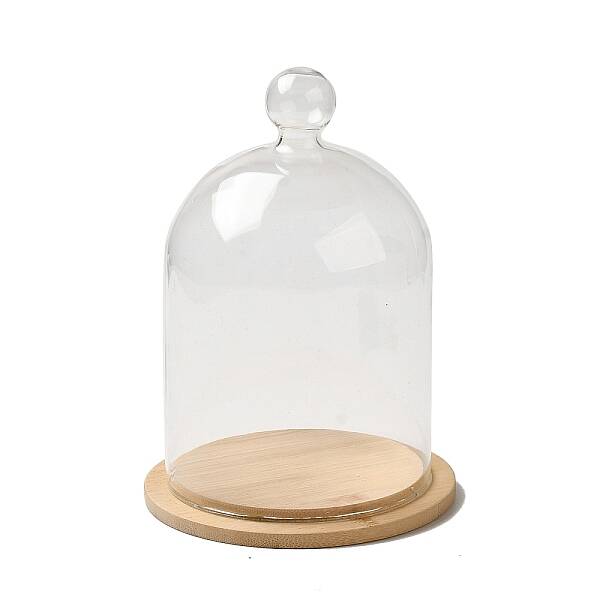 Clear Glass Dome Cover