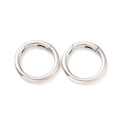 925 Sterling Silver Spring Gate Rings
