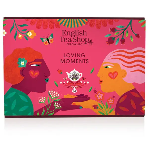 English tea shop BIO Tea Loving Moments 12 pyramids