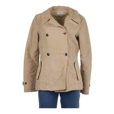 Replay Coat - Large Beige Cotton