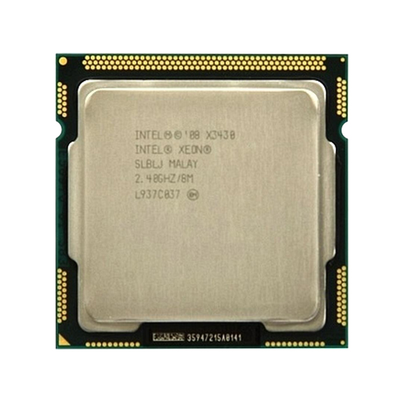SLBLJ Intel Xeon X3430 Quad-Core 2.4GHz 2.5GT/s DMI 8MB L3 Cache Socket LGA1156 Processor