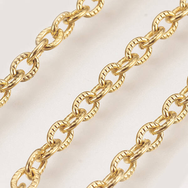 Ion Plating(IP) Handmade 304 Stainless Steel Cable Chains