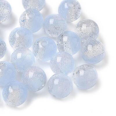Two Tone Resin Beads