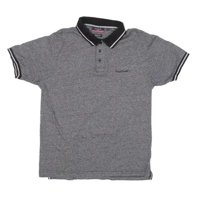 PIERRE CARDIN Mens Polo Shirt Grey S